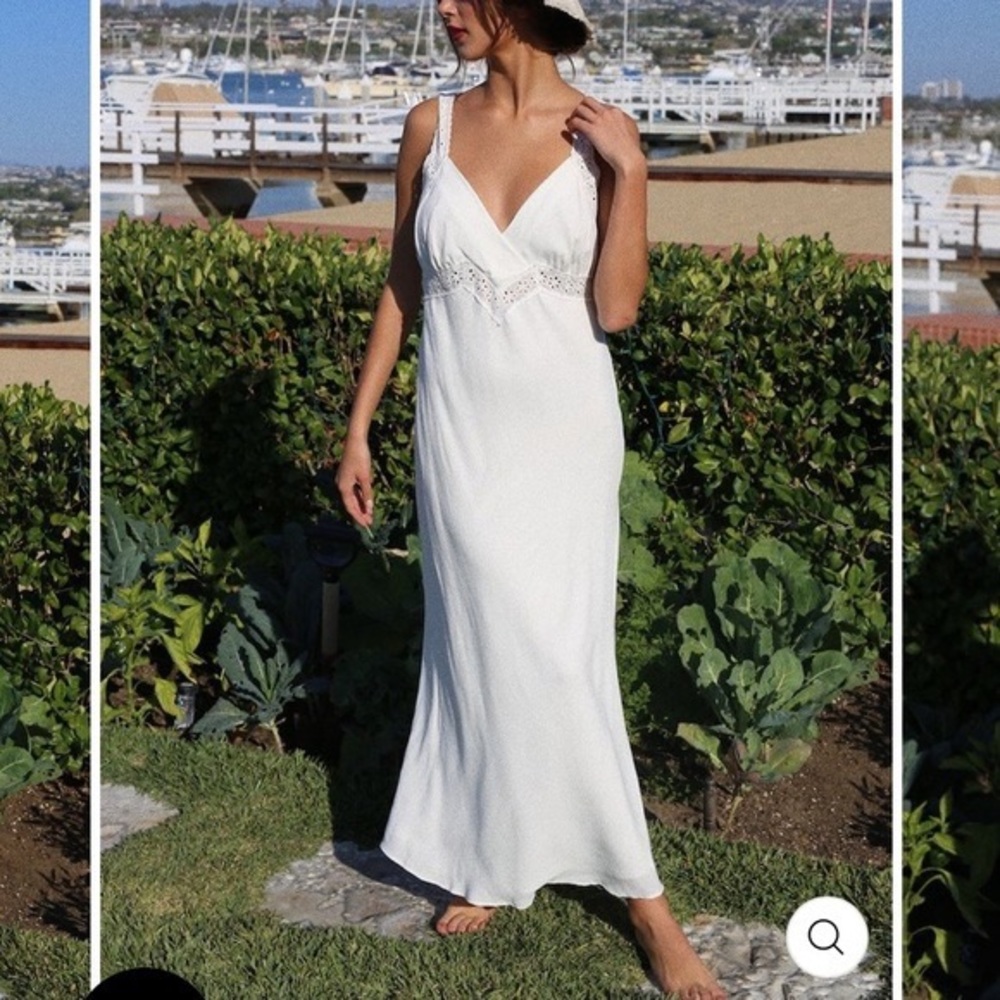 Stone Cold Fox slippy slip in white